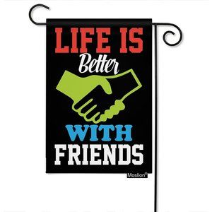 SKU-12-12.5 x 18 Inch Life Is Better With Fr